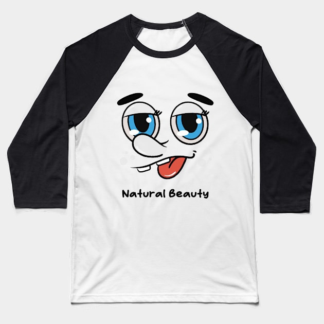 Natural Beauty Baseball T-Shirt by JTnBex